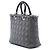 Autre Marque Borsa Lady Dior Large in tweed Cannage nero - vista 2
