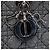Autre Marque Borsa Lady Dior Large in tweed Cannage nero - vista 5
