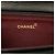 Bolsa de Ombro Chanel CC em pele de cordeiro acolchoada preta, Full Single Flap Preto - vista 5