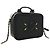 Borsa Vanity Satchel Chanel Small Caviar CC Filigree Nera Nero - vista 3