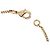 Collana con pendente rotondo Chanel CC placcato oro e strass D'oro - vista 9