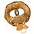 Orecchini a clip Chanel CC placcati in oro D'oro - vista 3