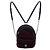 Black Chanel Mini Quilted Tweed CC Pocket Rucksack Schwarz