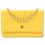 Borsa a tracolla Chanel CC Quilted Lambskin Wallet on Chain Gialla Giallo
