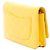 Borsa a tracolla Chanel CC Quilted Lambskin Wallet on Chain Gialla Giallo - vista 2