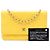 Borsa a tracolla Chanel CC Quilted Lambskin Wallet on Chain Gialla Giallo - vista 7