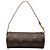 Borsa a mano Louis Vuitton Monogram Papillon Pochette Marrone