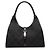 Borsa a tracolla Gucci GG Canvas Jackie Bardot Nera Nero