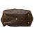Borsa a tracolla Louis Vuitton Monogram Tivoli GM Marrone - vista 3