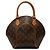 Borsa Louis Vuitton Monogram Ellipse PM Marrone