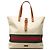 Gucci Canvas Web Tote braun