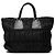 Borsa Tote Prada Tessuto Gaufre Nera Nero