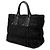 Borsa Tote Prada Tessuto Gaufre Nera Nero - vista 2