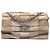 Borsa a tracolla Chanel Reissue 2.55 con patta in camoscio patchwork beige