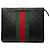 Clutch Gucci Guccissima Web nera Nero
