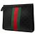 Clutch Gucci Guccissima Web nera Nero - vista 2