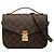 Borsa Louis Vuitton Monogram Pochette Metis Marrone