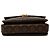Borsa Louis Vuitton Monogram Pochette Metis Marrone - vista 3