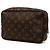 Borsa a Clutch Louis Vuitton Monogram Trousse Toilette 23 Marrone - vista 2