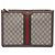 Clutch Gucci GG Supreme Web Ophidia Beige