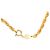 Collana con pendente a trifoglio Chanel CC placcata in oro e resina dorata D'oro - vista 5