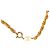 Collana con pendente a trifoglio Chanel CC placcata in oro e resina dorata D'oro - vista 6