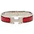 Bracciale Clic H PM stretto in smalto rosso Hermès