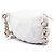 White Chanel CC Quilted Calfskin Elegant Belt Bag - view 2