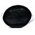 Borsa a secchiello Chanel Coco Camellia Medium in PVC nero e vitello stropicciato - vista 3