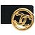 Chanel CC runde vergoldete Ohrstecker Golden - Ansicht 4
