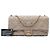 Borsa a tracolla Chanel CC Caviar Wild Stitch con patta, Marrone - vista 6
