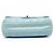 Borsa a tracolla Chanel Coco Soft Flap Large in pelle di vitello invecchiata matelassé Blu - vista 3
