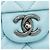 Borsa a tracolla Chanel Coco Soft Flap Large in pelle di vitello invecchiata matelassé Blu - vista 5