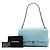 Borsa a tracolla Chanel Coco Soft Flap Large in pelle di vitello invecchiata matelassé Blu - vista 7