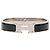 Hermès Clic H Armband PM schmal, Emaille Schwarz