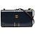 Borsa a tracolla Gucci in vernice blu con chiusura Interlocking G