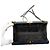 Borsa a tracolla Gucci in vernice blu con chiusura Interlocking G - vista 4