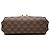 Borsa Louis Vuitton Damier Ebene Croisette Marrone - vista 3