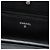 Borsa a tracolla Chanel CC Embossed Lambskin Camellia Wallet On Chain Nera Nero - vista 5