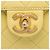 Borsa a tracolla Chanel Small Quilted Lambskin Chic Pearls gialla Giallo - vista 5