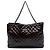Borsa Tote Chanel Reissue 2.55 in vernice matelassé marrone