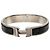 Bracciale Clic H PM stretto in smalto nero Hermès - vista 4