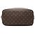 Borsa Tote Louis Vuitton Monogram Neverfull MM Marrone - vista 3