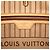 Borsa Tote Louis Vuitton Monogram Neverfull MM Marrone - vista 5