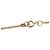 Collana con pendente Chanel CC placcata oro strass No 5 D'oro - vista 5
