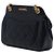 Bolso de hombro Chanel Small Quilted Lambskin Curved Flap Negro - vista 2