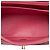 Borsa a tracolla Chanel Mini Square Classic in vernice rosa con patta singola - vista 4