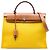 Borsa Satchel Hermès Toile Herbag Zip 31 Gialla Giallo