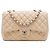 Borsa a tracolla Chanel Jumbo Classic Single Flap in pelle d'agnello marrone