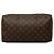 Borsa Boston Louis Vuitton Monogram Speedy 35 Marrone - vista 3